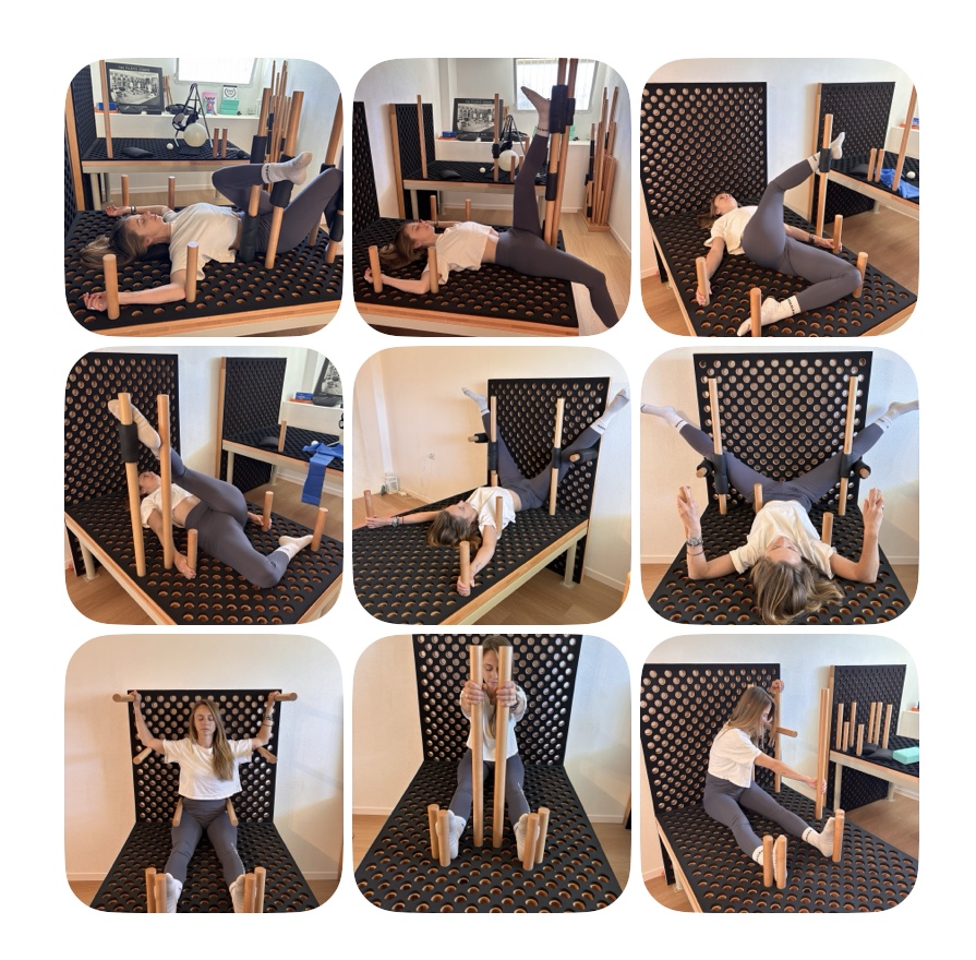 Real stretching position on the DEPSS platform 1